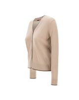 'S MAX MARA Cardigan in lana vergine BEIGE Donna 