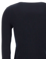 'S MAX MARA Maglia a costine in lana BLUE Donna 