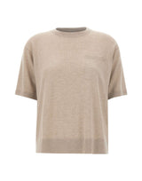 'S MAX MARA Maglia in lana con taschino BEIGE Donna 