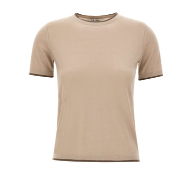 'S MAX MARA Maglia a maniche corte in lana BEIGE Donna 