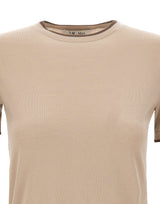 'S MAX MARA Maglia a maniche corte in lana BEIGE Donna 