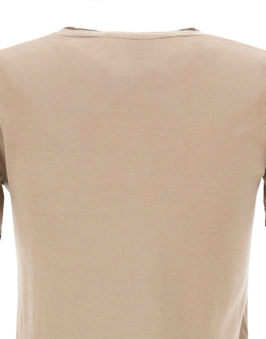 'S MAX MARA Maglia a maniche corte in lana BEIGE Donna 