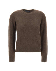 'S MAX MARA Maglia "Voliera" BROWN Donna 