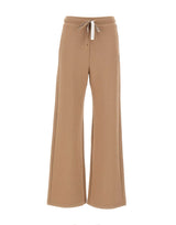 'S MAX MARA Pantalone ampio in jersey double BROWN Donna 