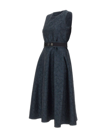 Abito smanicato in jacquard 2629226102600 001 'S MAX MARA TIMELESS 