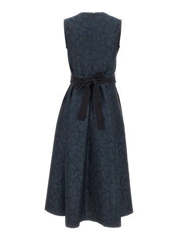 Abito smanicato in jacquard 2629226102600 001 'S MAX MARA TIMELESS 