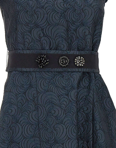 Abito smanicato in jacquard 2629226102600 001 'S MAX MARA TIMELESS 