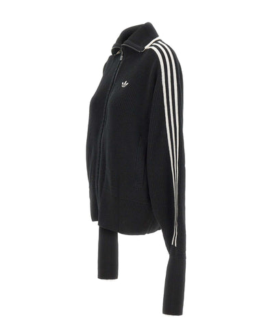 ADIDAS Cardigan over con zip BLACK Donna 