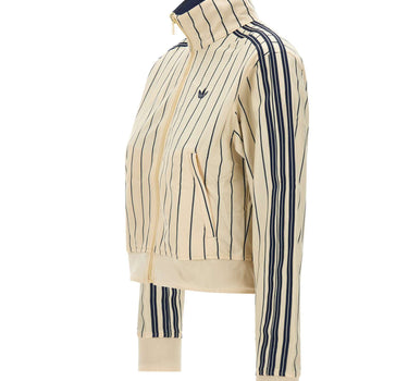 ADIDAS Felpa "Firebird" reversibile BEIGE Donna 