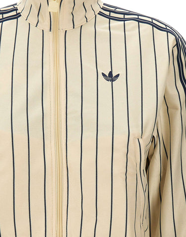ADIDAS Felpa "Firebird" reversibile BEIGE Donna 