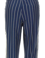 ADIDAS Pantaloni "Firebird" gessati BLUE Donna 