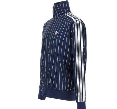 ADIDAS Felpa "Firebird Pinstripes" BLUE Uomo 