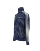 ADIDAS Felpa "Firebird Pinstripes" BLUE Uomo 