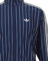 ADIDAS Felpa "Firebird Pinstripes" BLUE Uomo 
