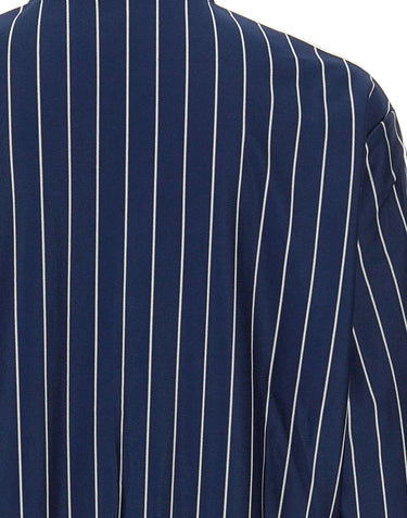 ADIDAS Felpa "Firebird Pinstripes" BLUE Uomo 