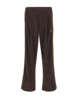 ADIDAS Pantaloni "Firebird" in velluto a coste BROWN Uomo 