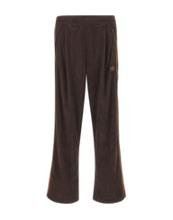 ADIDAS Pantaloni "Firebird" in velluto a coste BROWN Uomo 
