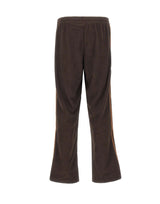 ADIDAS Pantaloni "Firebird" in velluto a coste BROWN Uomo 
