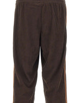 ADIDAS Pantaloni "Firebird" in velluto a coste BROWN Uomo 