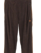 ADIDAS Pantaloni "Firebird" in velluto a coste BROWN Uomo 