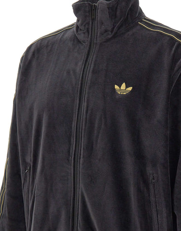 ADIDAS Felpa "Velour" BLACK Uomo 