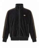 ADIDAS Felpa "Velour" BLACK Uomo 