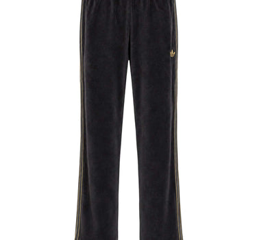 ADIDAS Pantaloni "Firebird Velour" BLACK Uomo 