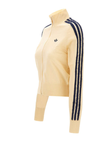 ADIDAS Felpa "Firebird" a maglia BEIGE Donna 