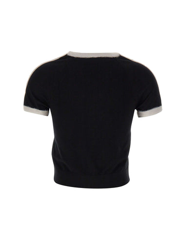 T-shirt in maglia KS7375 BLACK ADIDAS 