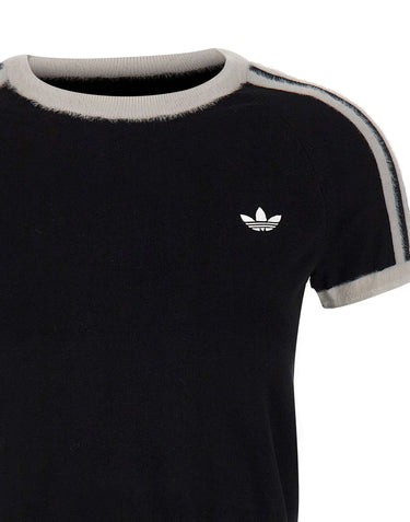 T-shirt in maglia KS7375 BLACK ADIDAS 