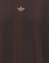 ADIDAS T-shirt a righe jacquard BROWN Uomo 