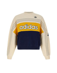 ADIDAS Felpa "Varsity Crew" MULTICOLOR Uomo 
