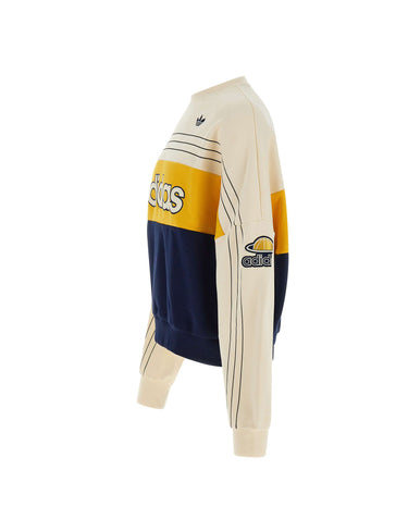 ADIDAS Felpa "Varsity Crew" MULTICOLOR Uomo 