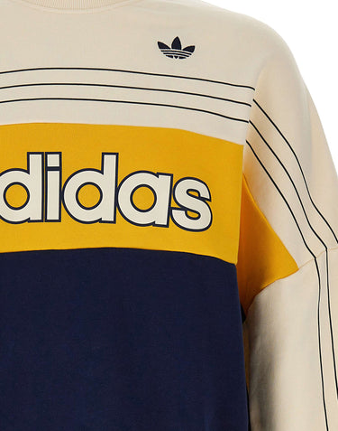 ADIDAS Felpa "Varsity Crew" MULTICOLOR Uomo 