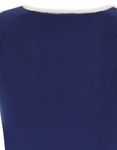 ADIDAS Maglia crop a maniche corte BLUE Donna 