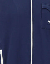ADIDAS Felpa in misto cotone con zip BLUE Uomo 