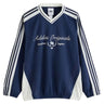 ADIDAS Maglia over con scollo a V BLUE Uomo 