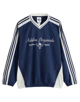 ADIDAS Maglia over con scollo a V BLUE Uomo 