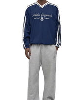 ADIDAS Maglia over con scollo a V BLUE Uomo 