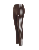 ADIDAS Leggings in misto nylon BROWN Donna 