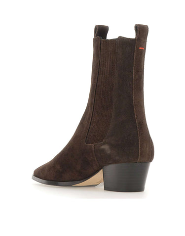AEYDE Stivali "Agata" BROWN Donna 