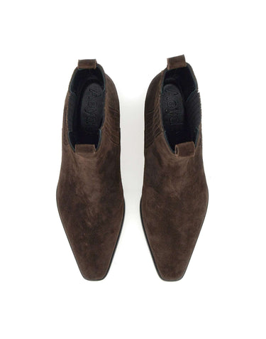 AEYDE Stivali "Agata" BROWN Donna 