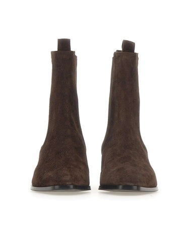 AEYDE Stivali "Agata" BROWN Donna 