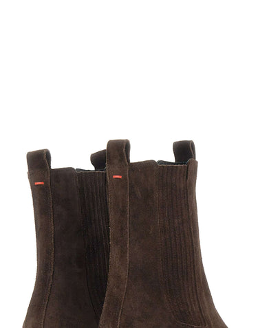 AEYDE Stivali "Agata" BROWN Donna 