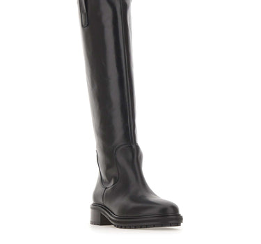 AEYDE Stivali "Henry" BLACK Donna 