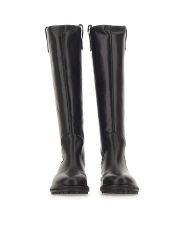 AEYDE Stivali "Henry" BLACK Donna 