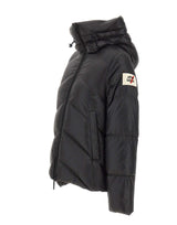 AFTER LABEL Piumino "Helsinki" BLACK Donna 
