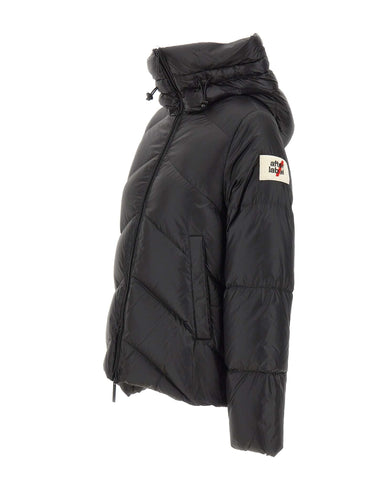 AFTER LABEL Piumino "Helsinki" BLACK Donna 