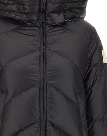 AFTER LABEL Piumino "Helsinki" BLACK Donna 
