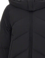 AFTER LABEL Piumino "Helsinki" BLACK Donna 